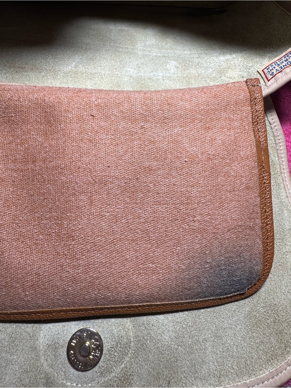 Dooney & Bourke Cream Pebbled Leather Crossbody Bag - Picture 13 of 16